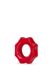 Набір ерекційних кілець STAY HARD Nutz RED, Червоний, Розмір посилки : 8,50 х 14,00 х 2,50 - зображення 3