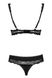 Комплект Obsessive MIAMOR SET S/M черная открыт,грудь - изображение 1
