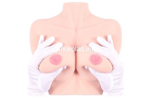 Мастурбатор-груди Kokos Bouncing Titties C cup, Телесный - картинка 2