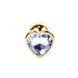 Анальна пробка S з фіолетовим каменем Boss of toys Jewellery - зображення 2