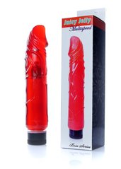 Вибратор реалистик красный Vibrator-Juicy Jelly - Multispeed Red - картинка 1
