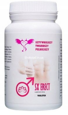 Пігулки для потенції SX Erect, 60 капсул - картинка 1