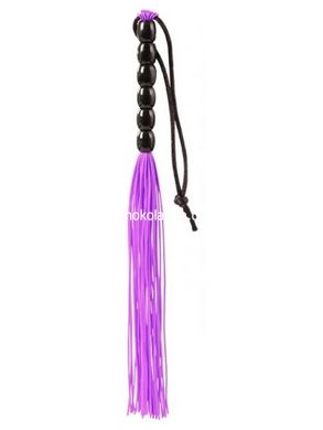 Кнут фиолетовый, ручка из шариков FLOGGER, 45 см - картинка 2
