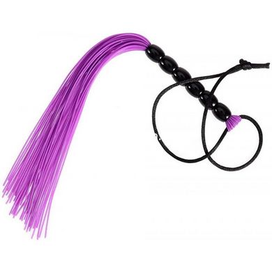 Батіг фіолетовий, ручка з кульок FLOGGER, 45 см - картинка 1
