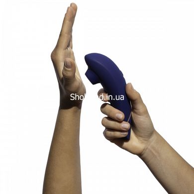 Вакуумний кліторальний стимулятор Womanizer Premium 2 Blueberry, Темно-синій - картинка 13