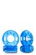 Набір вібро-ерекційних кілець Stay Hard Blush 2 шт, блакитні, 3.8 см - зображення 4