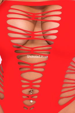 Боді JUICEBOX SEAMLESS BODYSUIT RED, PLUS SIZE - картинка 4