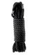 Веревка для бондажа BLAZE DELUXE BONDAGE ROPE 5M BLACK - изображение 4