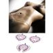 Прикраси для грудей та бікіні FLAMBOYANT зі стразами рожево-фіолетовий - зображення 5