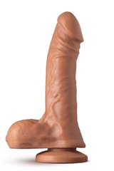 Фалоімітатор реалістичний на присосці Blush Loverboy коричневий, 20.9 х 5 см - картинка 1