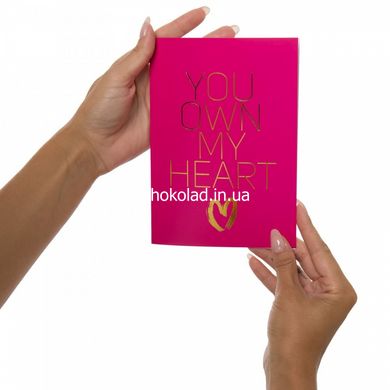 Подарочная открытка с набором Сашетов плюс конверт Kama Sutra You Own My Heart - картинка 4