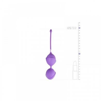 Вагинальные шарики двойные Purple Double Vagina Balls - картинка 4