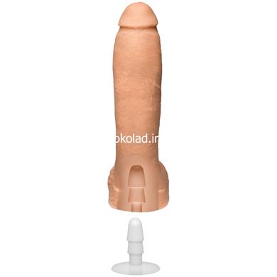Насадка на страпон Jeff Stryker Realistic Cock With Removable Vac-U-Lock Suction Cup - картинка 2