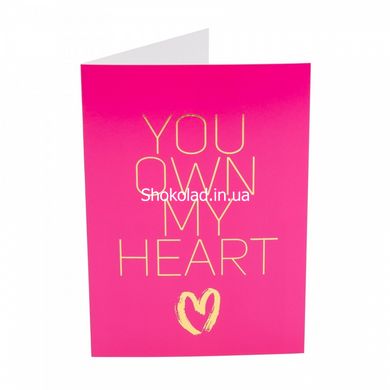 Подарункова листівка із набором Сашетів плюс конверт Kama Sutra You Own My Heart - картинка 2