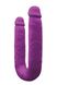 Подвійний фалоімітатор COLOURS DP PLEASURES PURPLE, Пурпурный, Розмір посилки : 12,00 х 27,00 х 4,00 - зображення 1