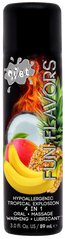 Розігріваючий лубрикант Wet Fun Flavors Tropical Fruit Explosion (мультифрукт) 89 мл - картинка 1