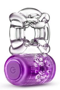 Эрекционное виброкольцо PLAY WITH ME ONE NIGHT STAND VIBRATING C-RING PURPLE - картинка 1