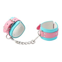 Наручники DS Fetish Handcuffs blue/pink - картинка 1