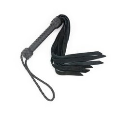 Міні флогер Mini 36 Tail Flogger Suede/Ploished Leather 18" - картинка 1