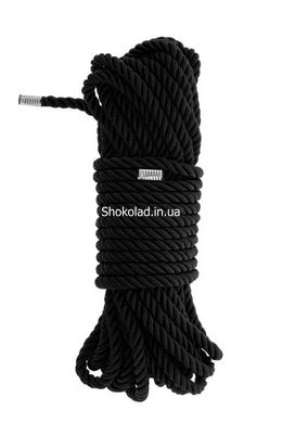 Веревка для бондажа BLAZE DELUXE BONDAGE ROPE 10M BLACK - картинка 1