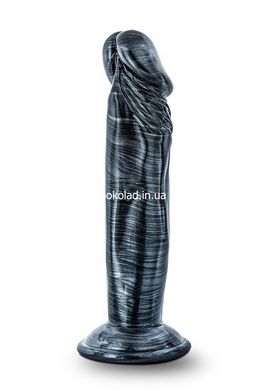 Фалоімітатор реалістичний Blush Jet Ebony з присоскою, чорного кольору, 16.5 см - картинка 2