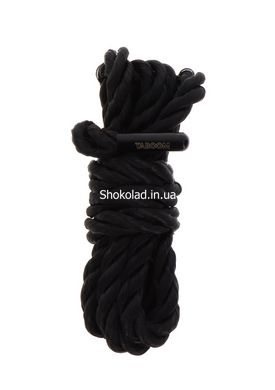 Мотузка Bondage Rope 1.5 meter 7 mm Чорна TABOOM - картинка 2