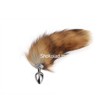 Анальная пробка с хвостом Fluffy fox Plug Chisa - картинка 4