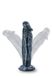 Фалоімітатор реалістичний Blush Jet Ebony з присоскою, чорного кольору, 16.5 см - зображення 3