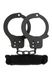 Набор наручники и бондаж Bondx Metal Cuffs & Love, черный - изображение 1