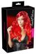 Перука з чубчиком Cottelli Wig red wavy long, червоний - зображення 2