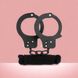 Набор наручники и бондаж Bondx Metal Cuffs & Love, черный - изображение 5