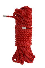 Мотузка для бондажа BLAZE DELUXE BONDAGE ROPE 10M RED, Червоний - картинка 1