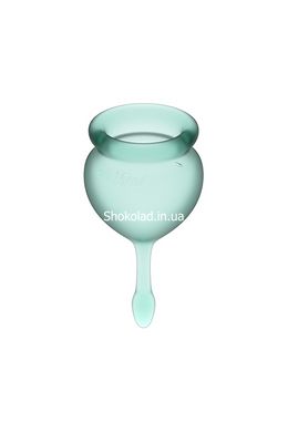 T360103 менструальні чаші SATISFYER FEEL GOOD MENSTRUAL CUP GREEN - картинка 4
