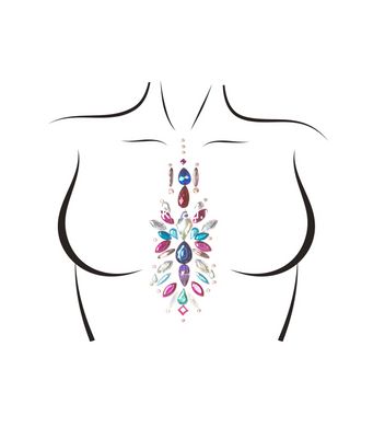 Наклейки-стрази для тіла Leg Avenue Xali body jewels sticker - картинка 2