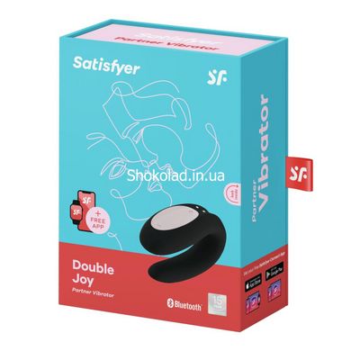 Вибромассажер для пар Satisfyer Double Joy, черный - картинка 7