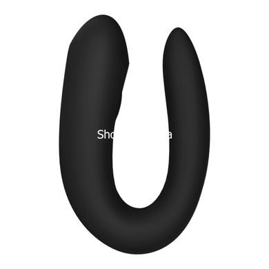 Вібромасажер для пар Satisfyer Double Joy, чорний - картинка 4