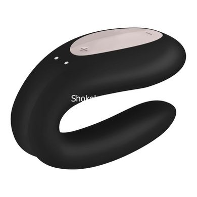 Вибромассажер для пар Satisfyer Double Joy, черный - картинка 3