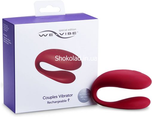 Вібратор We-Vibe special Edition Rechargeable Red - картинка 1