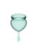 T360103 менструальні чаші SATISFYER FEEL GOOD MENSTRUAL CUP GREEN - зображення 3