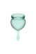 T360103 менструальні чаші SATISFYER FEEL GOOD MENSTRUAL CUP GREEN - зображення 4