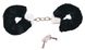 Наручники с черным мехом Bad Kitty Handcuffs, металл - изображение 4
