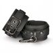 Наручники Easy Toys Faux Leather Handcuffs, чорні - зображення 1