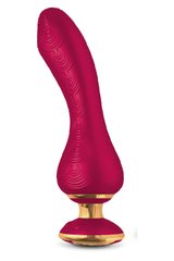 Вибратор Shunga Sanya с ручкой на подсветке, розовый, 18.5 см х 3.8 см - картинка 1