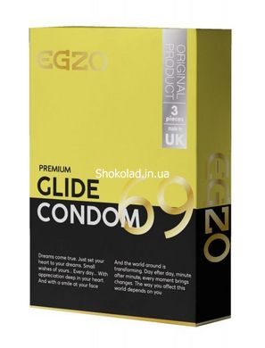Презервативы в обильной смазке EGZO "Glide" - картинка 1
