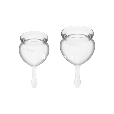 T360903 Менструальные чаши SATISFYER FEEL GOOD MENSTRUAL CUP WHITE - картинка 5