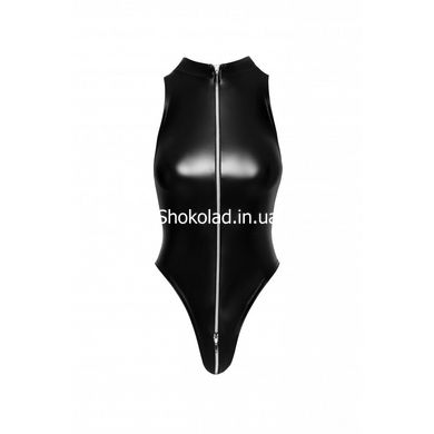 Боді S F294 Noir Handmade, з блискавкою, чорне - картинка 3