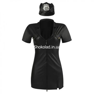 Костюм сексі поліцейської Sunspice L/XL, сукня та кепка - картинка 3