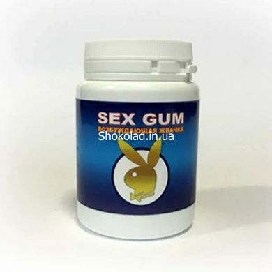 Збудлива жуйка для двох Sex Gum, 20 шт - картинка 1