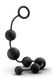 Анальні кульки Blush Anal Adventure Platinum Silicone Large Anal Beads, Черный - зображення 3